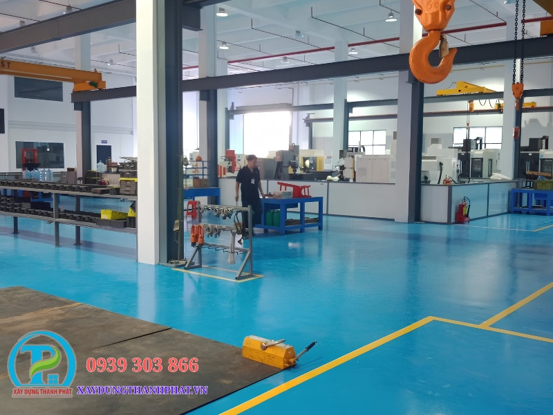 thi công sơn sàn epoxy đồng nai