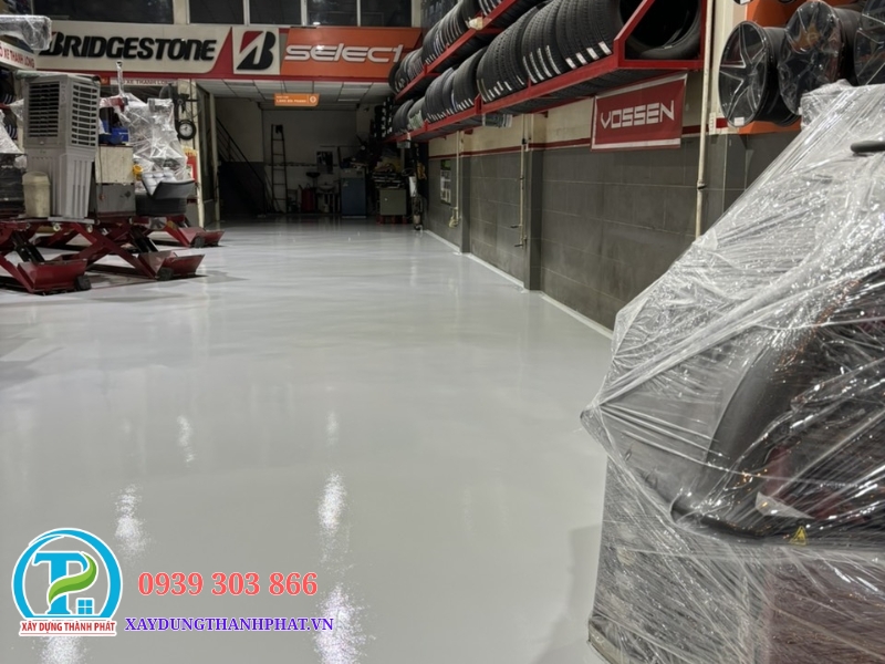 thi công sơn sàn epoxy Thành phố Hồ Chí Minh chất lượng cao