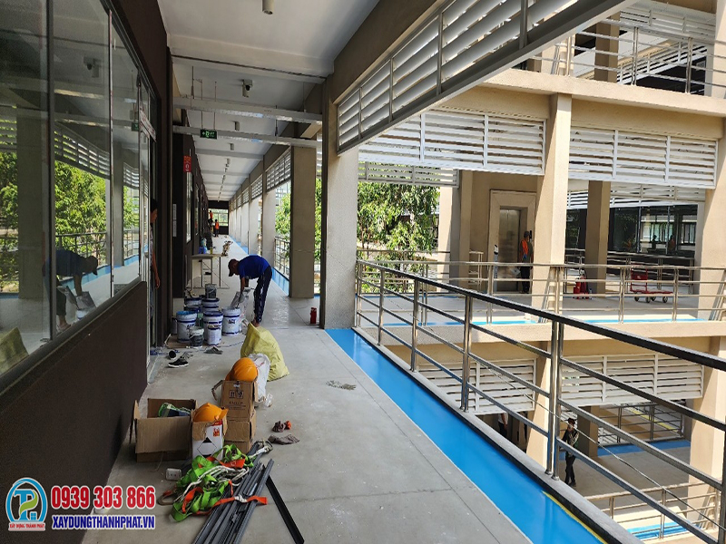  thi công sơn epoxy tự san phẳng Đồng Nai 