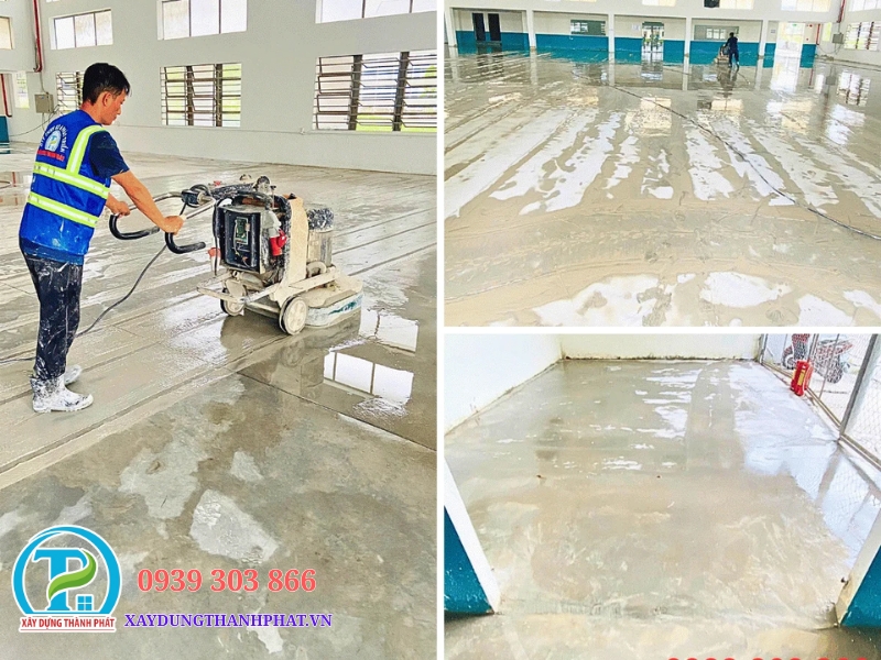 Thi công sơn nền epoxy