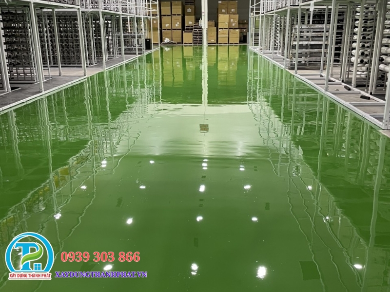 Yếu tố ảnh hưởng đến bảng giá sơn nền epoxy công nghiệp
