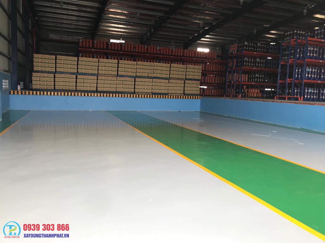 LỢI ÍCH VƯỢT TRỘI CỦA SƠN EPOXY NỀN NHÀ XƯỞNG GỐC NƯỚC 6 sơn epoxy nền nhà xưởng chịu lực lớn