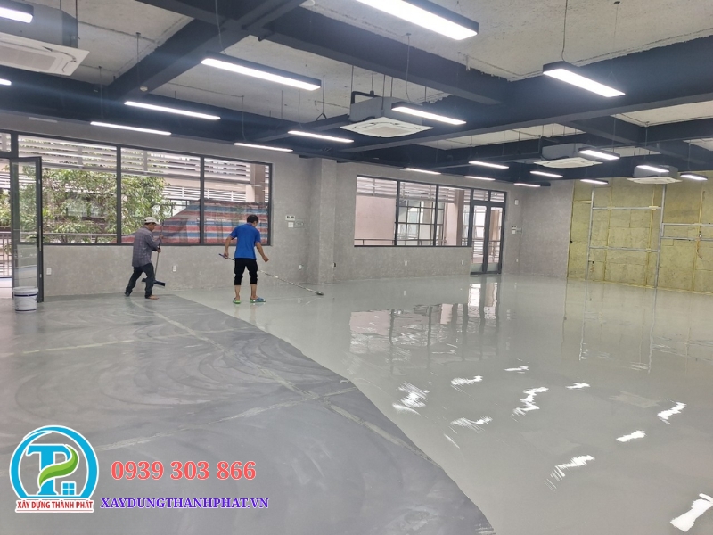sơn epoxy nền nhà xưởng