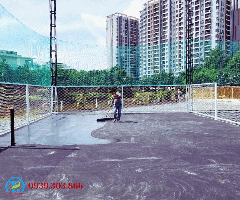 Sơn sport sân thể thao Thành Phát chất lượng cao, bền màu, đạt chuẩn thi đấu. Sơn sport sân thể thao Thành Phát chất lượng cao, bền màu, đạt chuẩn thi đấu.