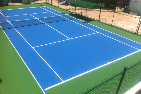 Quy Trình Hướng Dẫn Thi Công Sơn Sân Tennis Tiêu Chuẩn 6 Lớp