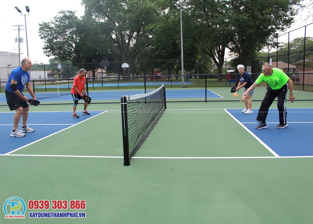 Báo Giá Thi Công Sân Pickleball