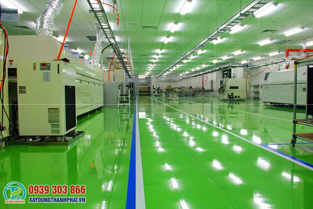 Nhà Thầu Thi Công Sơn Epoxy Kháng Hóa Chất Chuyên Nghiệp 