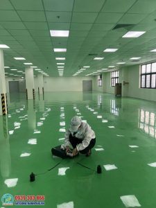 Báo Giá Thi Công Sơn Epoxy Chống Tĩnh Điện Cho Nhà Máy Linh Kiện Điện Tử