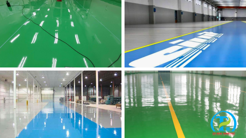 Thi công sơn epoxy tự san phẳng Bình Dương uy tín.