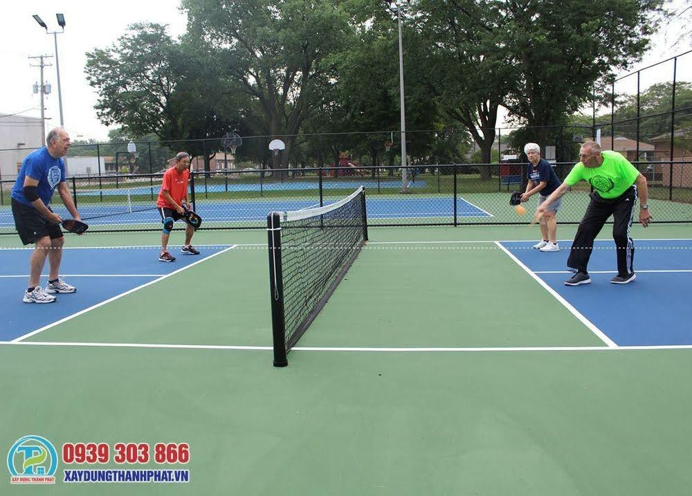 Thành Phát là đơn vị thi công sân Pickleball Hồ Chí Minh uy tín