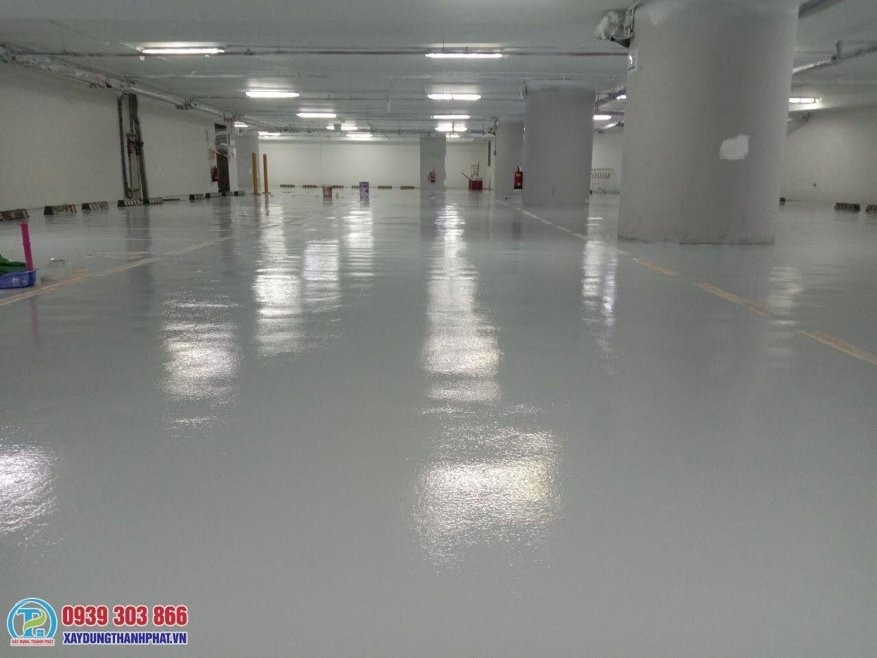 Thành Phát – đơn vị thi công sơn epoxy kẻ vạch bãi đậu xe Vũng Tàu chuyên nghiệp