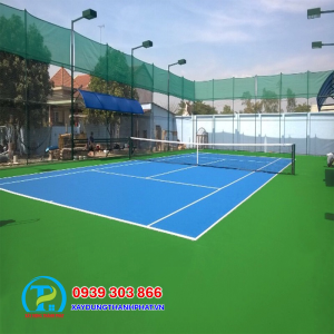 Đơn vị thi công sân Tennis trọn gói