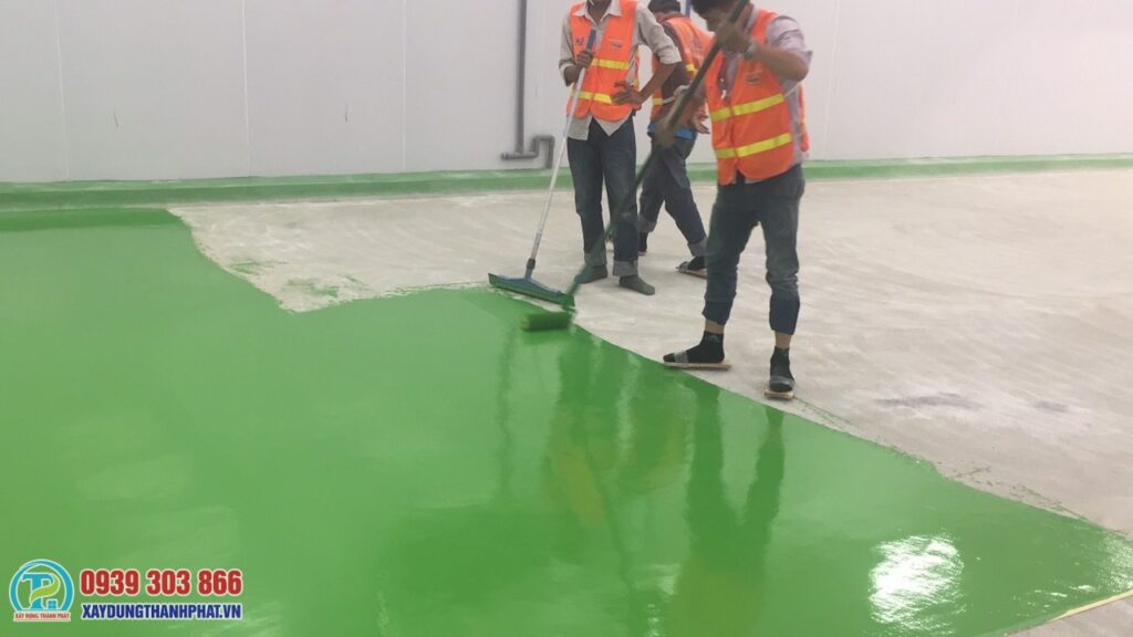 Thi công sơn PU tự san phẳng đồng nai chuẩn kỹ thuật
