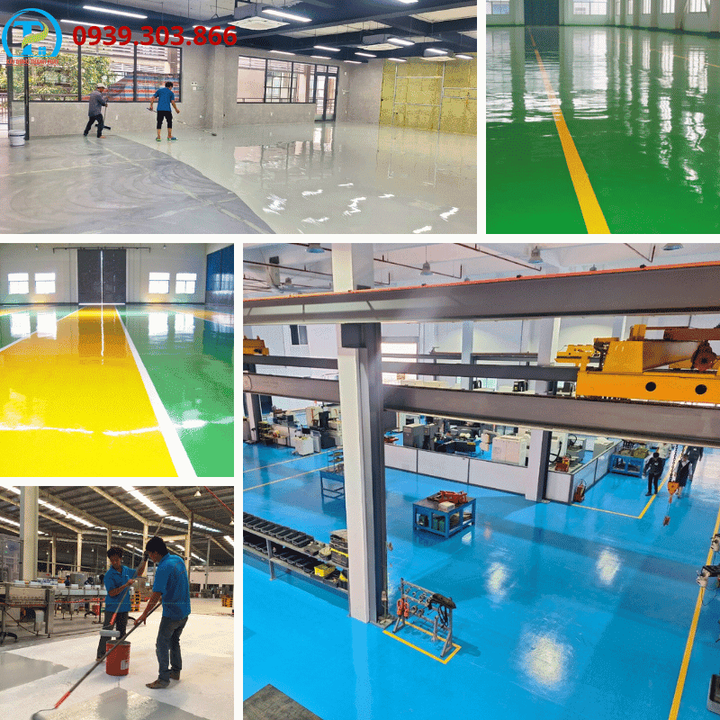 Thành Phát cung cấp giải pháp thi công sơn epoxy hiệu quả