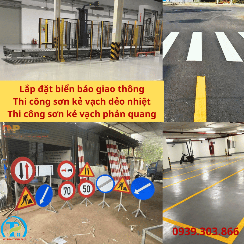 Thành Phát tự hào là đơn vị thi công sơn giao thông chuyên nghiệp