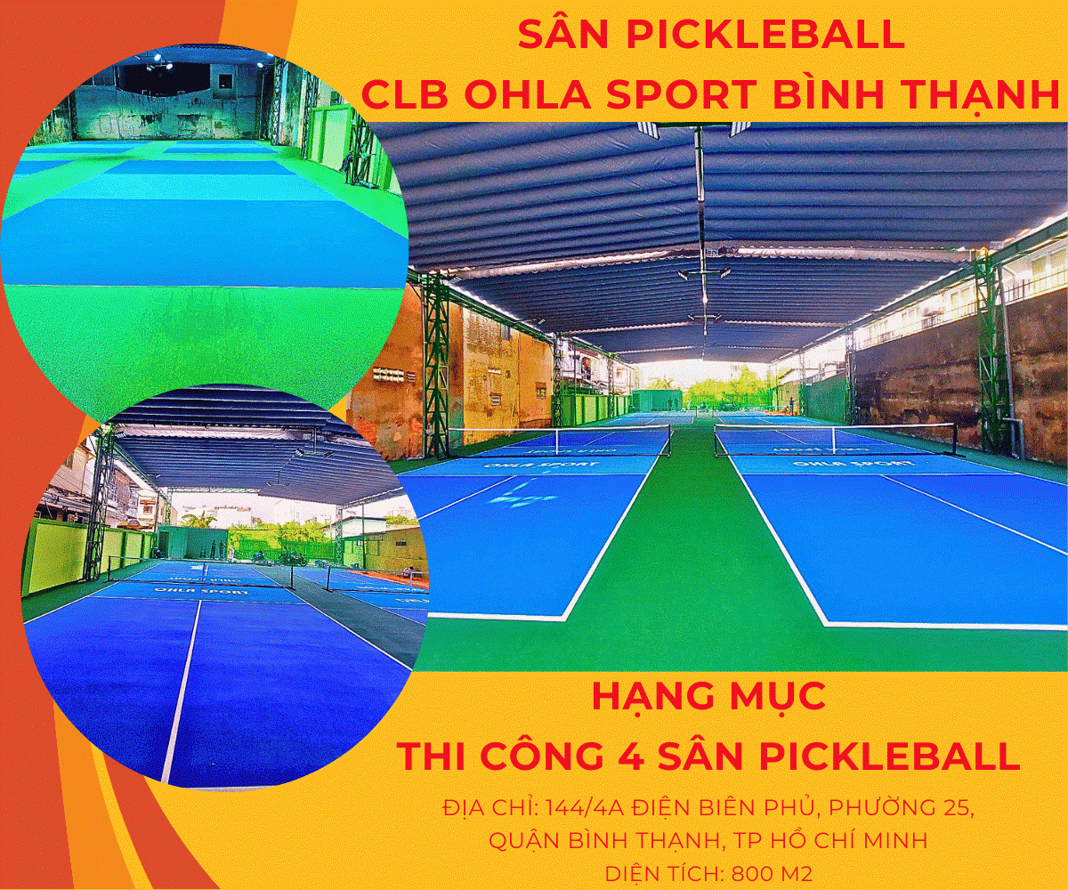 Pickleball CLB Ohla Sport Binh Thanh 1