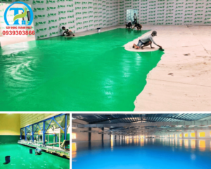 Sơn Sàn Nhà Xưởng Epoxy Chuyên Nghiệp - Giải Pháp Bền Bỉ, Chống Mài Mòn Tối Ưu tại Thành Phát