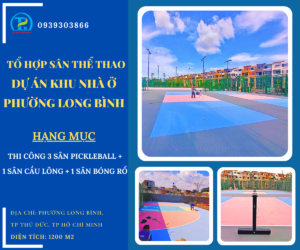 SÂN PICKLEBALL ĐA NĂNG: 4 MẪU THIẾT KẾ TỐI ƯU DIỆN TÍCH 19 Xây Dựng Thành Phát - Đơn vị chuyên thi công sân pickleball đa năng đạt chuẩn